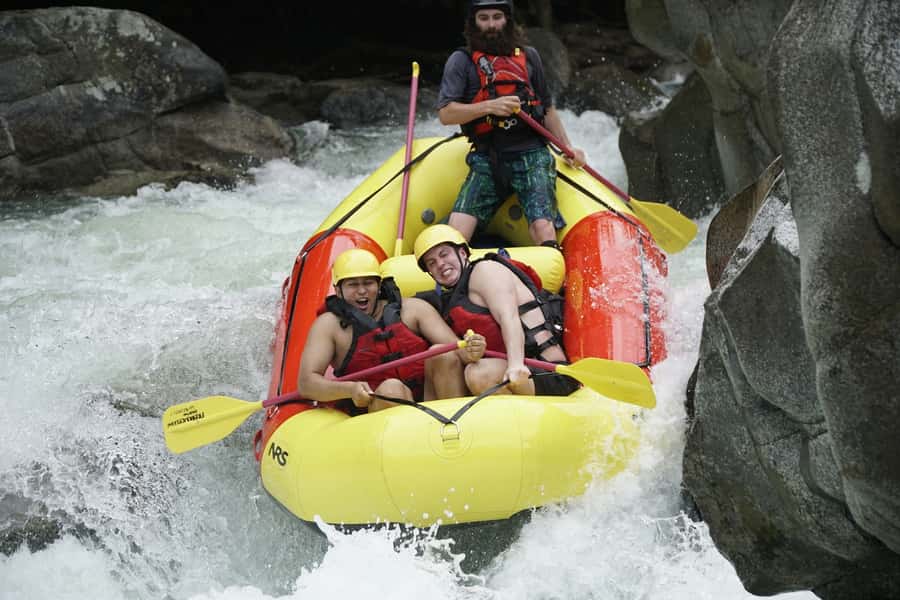 From Medellin: Rafting Experience - Getting ready at Playa Loca