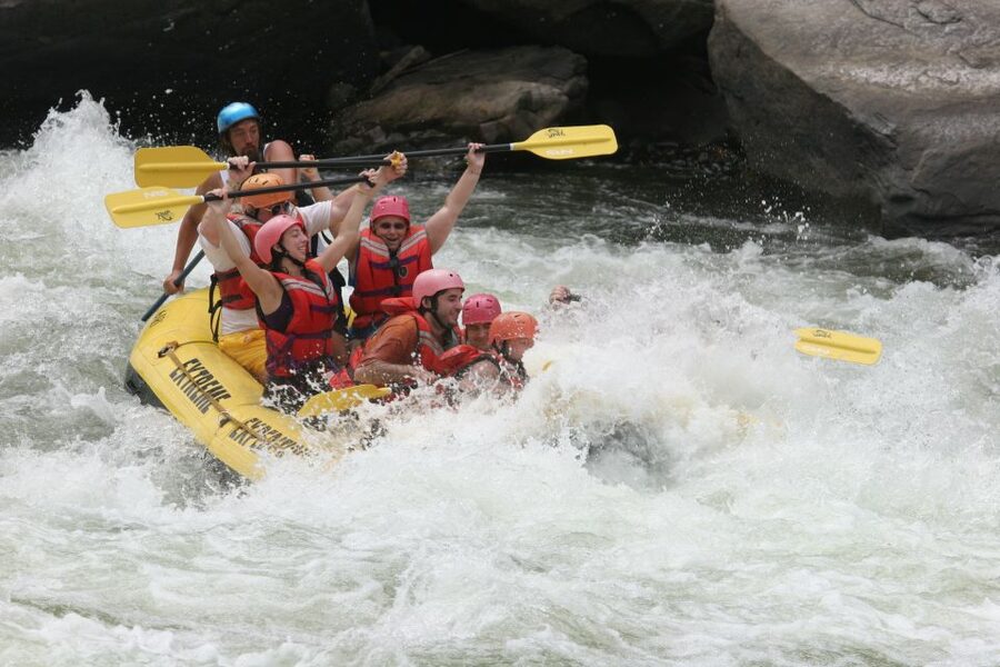 From Negombo: White Water Rafting Adventure - What the five-kilometer rafting run feels like