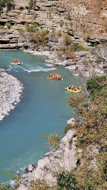 From Permet: Amazing Rafting Experience at Vjosa River - Meeting at Funky Bar in Përmet