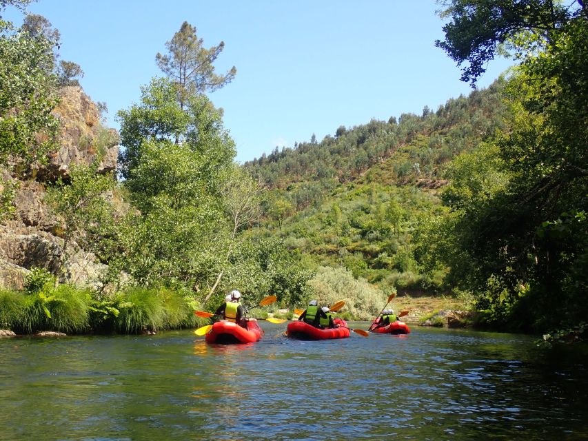 From Porto: Paiva River Canoe Rafting Adventure Tour - Rapids, calm water, and optional jumps