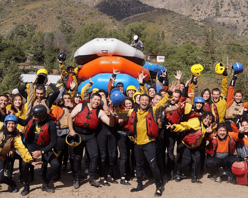 From Santiago: Rafting in the Maipo Canyon - Taking on the class 3 and 4 rapids
