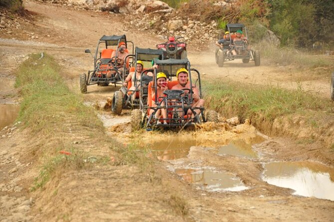 From Side: Rafting & Buggy Safari & Zıplayn with Lunch & Transfer - The day at a glance