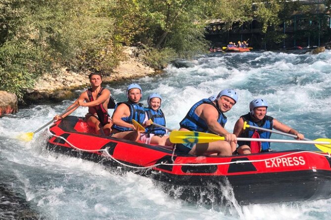 From Side: Rafting & Buggy Safari & Zıplayn with Lunch & Transfer - Rafting the Köprülü Canyon river