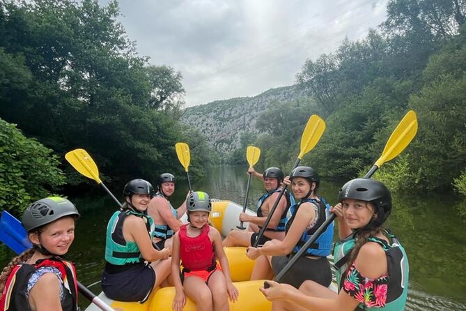 From Split/Omiš Guided White Water Rafting Tour on Cetina River - The second and third river sections