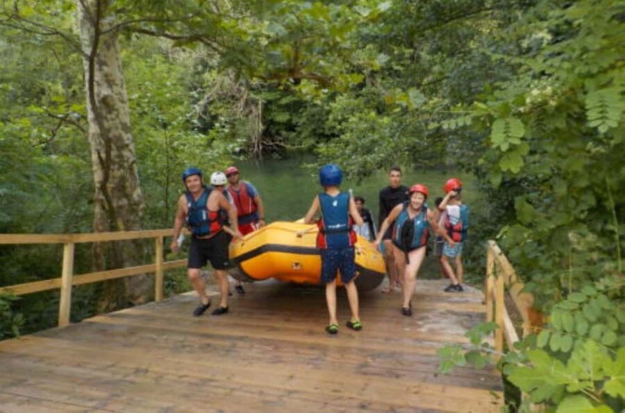 From Split or Trogir: Cetina River Rafting with Transfer - Waterfalls, rapids, and the quieter stretches