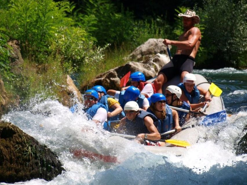 From Split or Trogir: Cetina River Rafting with Transfer - What to expect when you reach Omiš
