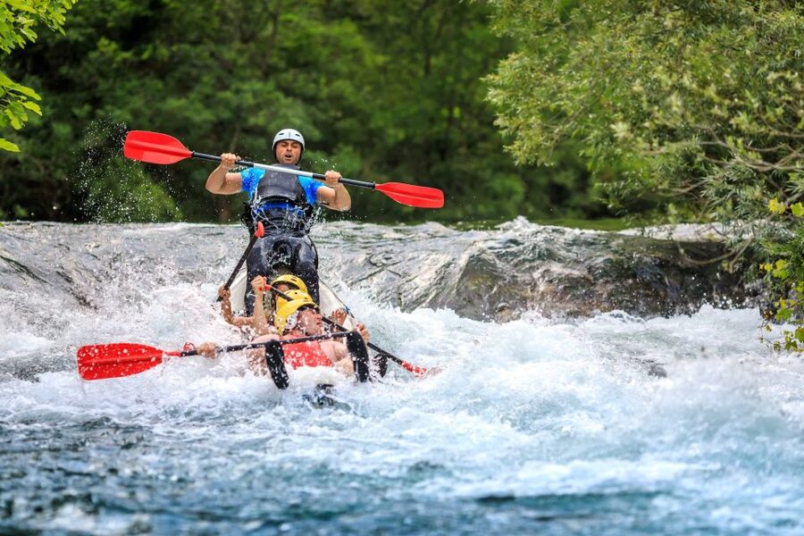 From Split/Šestanovac: Whitewater Rafting on Cetina River - The final hike and the practical finish