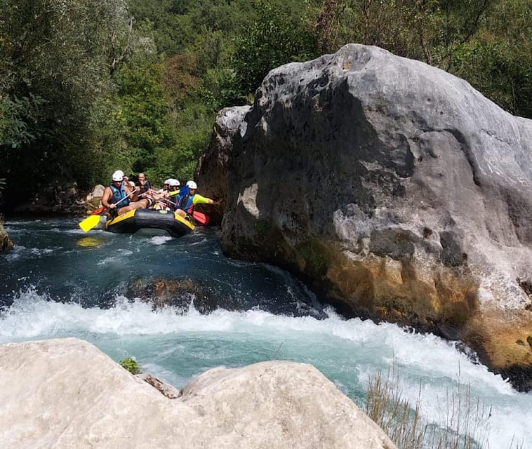 From Split: Van Transfer to/from River Rafting Tour in Omiš - Leaving Split in an air-conditioned van