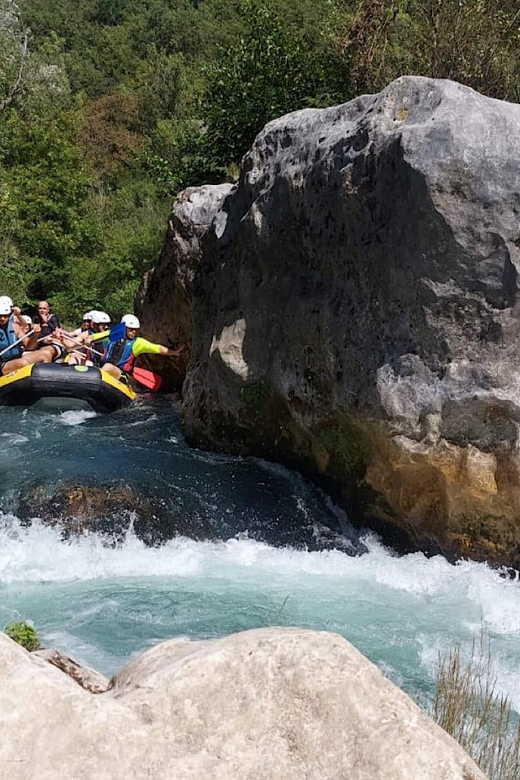 From Split: Van Transfer to/from River Rafting Tour in Omiš - Morning or afternoon: choosing the better departure