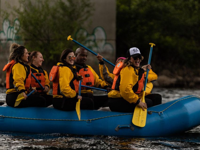 From Spokane: Spokane River Scenic Raft Trip - Two hours of mellow floating, swimming, and small rapids