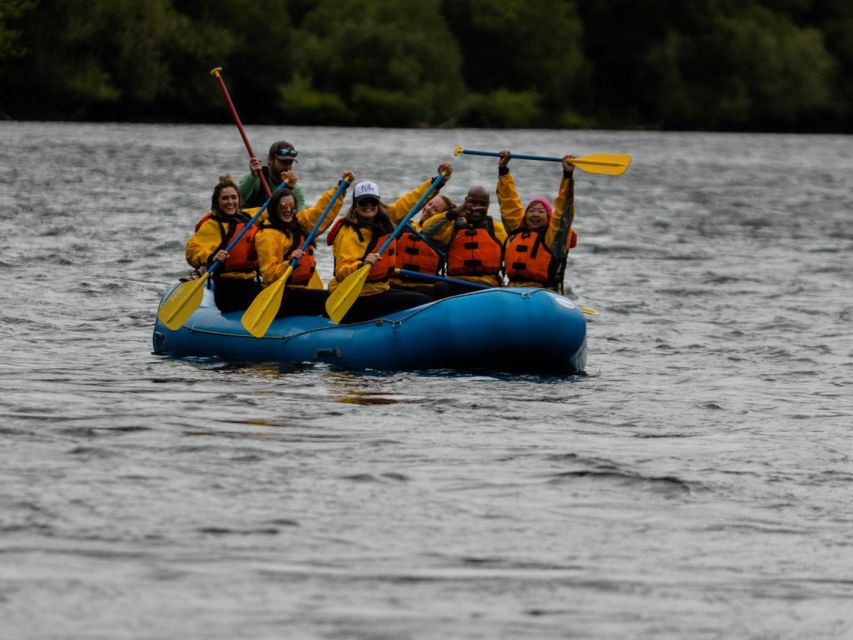 From Spokane: Spokane River Scenic Raft Trip - Starting near downtown and getting settled on the water