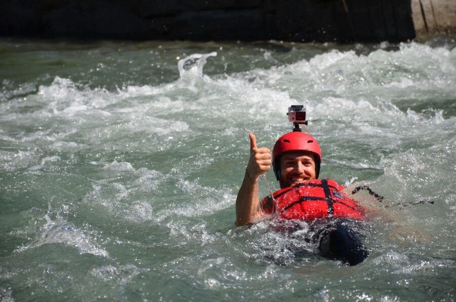 From Taormina or Messina Port: Body Rafting + Lunch - Key points at a glance