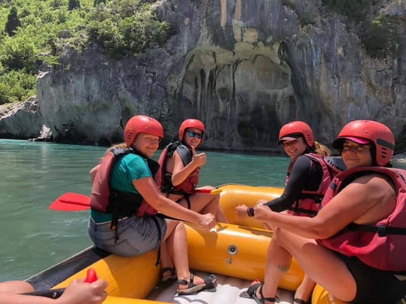 From Tirana: Vjosa Rafting & Benja Thermal Baths Day Tour - Safety, pace, and who should book