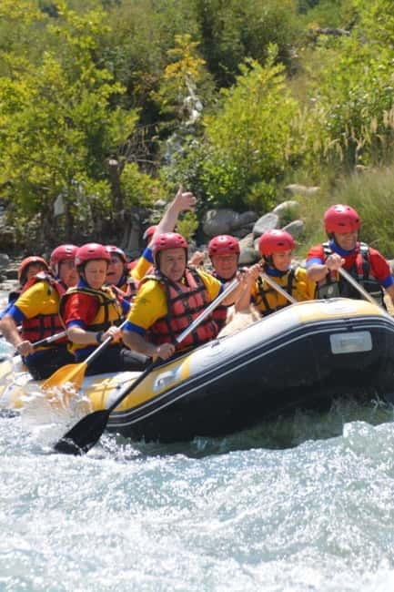 From Tirana: Vjosa Rafting & Benja Thermal Baths Day Tour - Practical preparation for the 12-hour day
