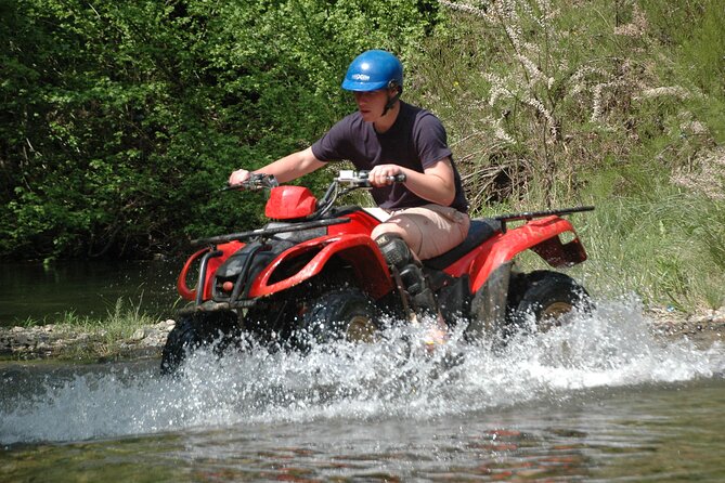 Full Day Antalya 2 in 1 Tour Rafting and Quad Safari With Lunch - ATV riding on the off-road track
