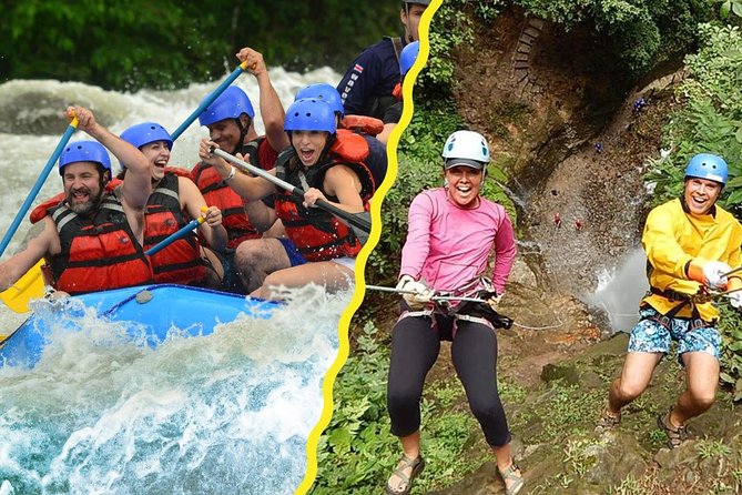 Full Day Class II-III Rafting and Canyoning Rappelling from La Fortuna-Arenal - Who will enjoy this most?