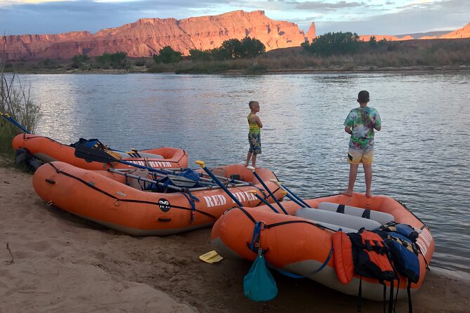 Full day Fisher Towers Rafting - Moab - Onion Creek scenery and the quieter stretches