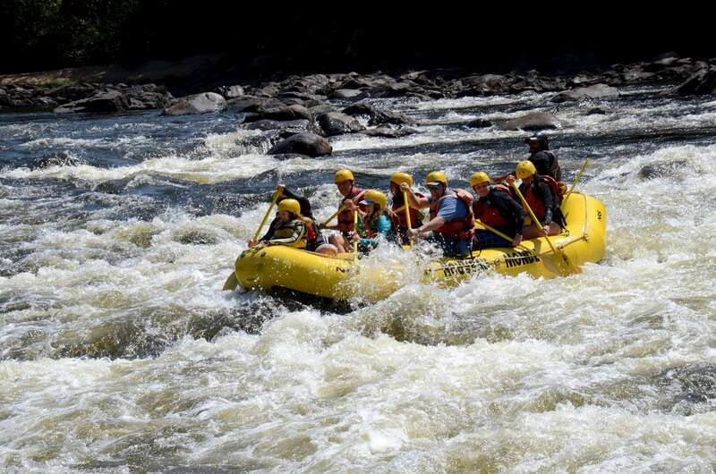 Full day of Rouge River White Water Rafting - Beaches, swimming, and the less frantic side of rafting