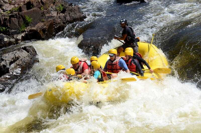 Full day of Rouge River White Water Rafting - Lunch, barbecue dinner, and the finish at the base