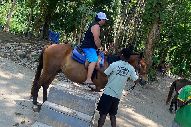 Full Day Rafting, Horse Back Riding and Blue Hole in Jamaica - What the $195 price really covers