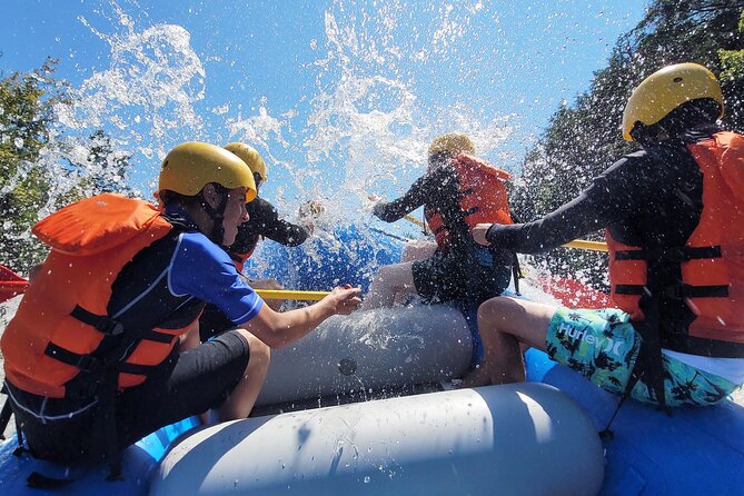 Full day rafting on the Ottawa River - Afternoon rafting and the final drink