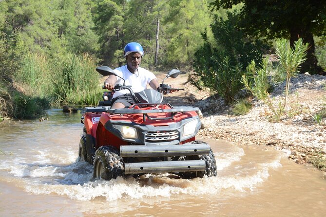 Full-Day Rafting, Ziplining, Quad and Buggy Adventure from Side/Manavgat - A short zipline with a long wait possible