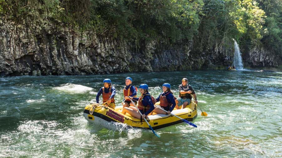 Full Day White Water Rafting From Cairns or Mission Beach - Gearing up and learning the river rules
