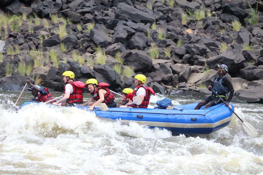 Full Day White Water Rafting Tour - Lunch, drinks, and the long climb back
