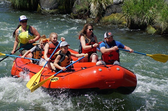 Full Day Whitewater Rafting - Deschutes River - Pirate’s Cove and the 12-foot jump