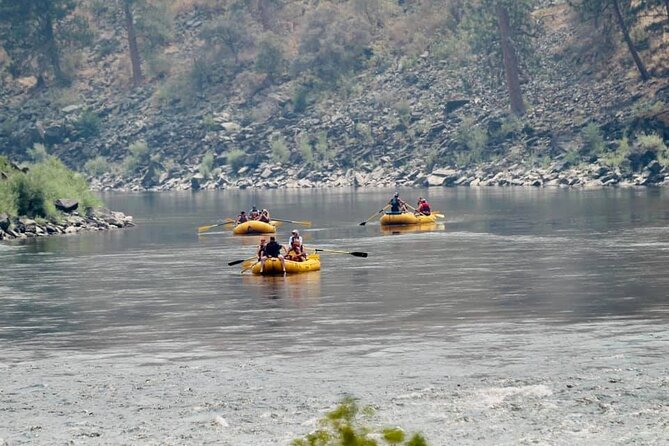 Full-Day Whitewater Rafting Trip on Salmon River with Lunch - A Riverside Lunch Break at Spring Bar