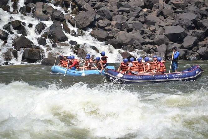Full Day Zambezi White Water Rafting - Calm stretches give you time to look up