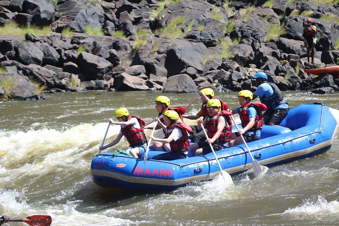 Full Day: Zambezi Whitewater Rafting 1-25 - The safety talk sets the tone