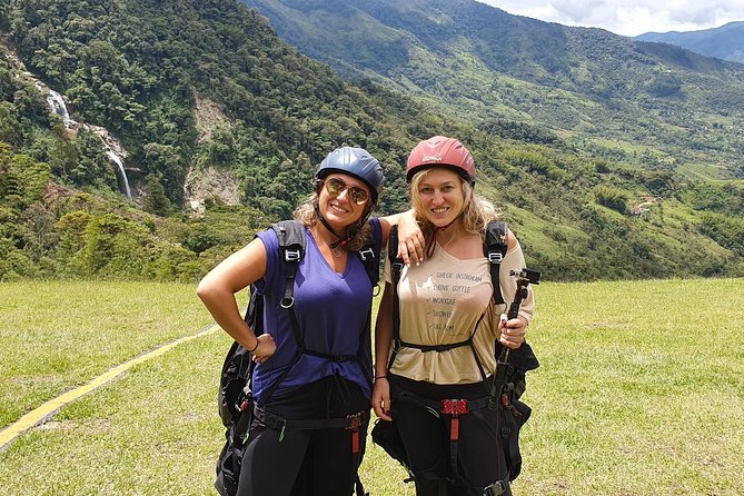 Fun RAFTING + Awesome PARAGLIDING over giant waterfalls from MEDELLIN - Leaving Medellín at 9:30 in the morning
