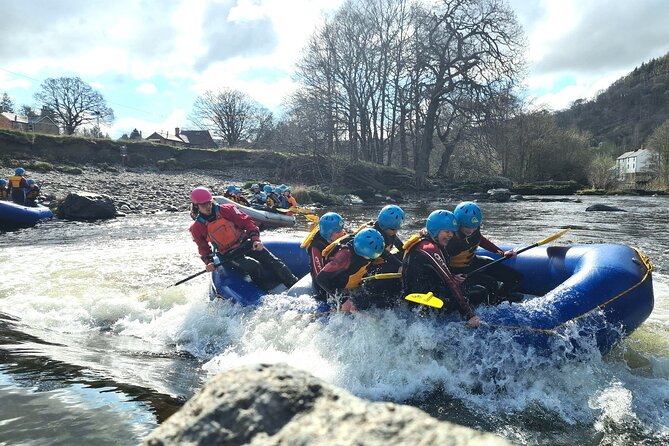 FUN White Water Rafting - Starting at Mile End Mill in Llangollen