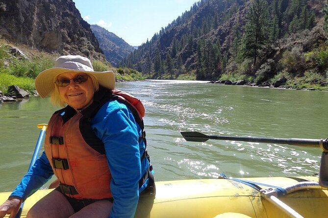 Gentle Whitewater Float on the Salmon River - Gentle rapids, not a whitewater battle
