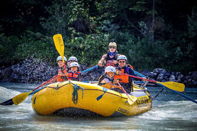 Golden, BC: Kicking Horse River Family Rafting with Lunch - The 25-minute ride into the Upper Canyon