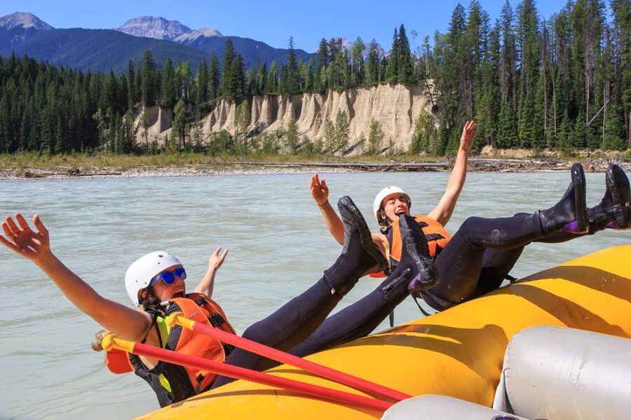 Golden, BC: Kicking Horse River Family Rafting with Lunch - The waterfall stop adds a welcome break