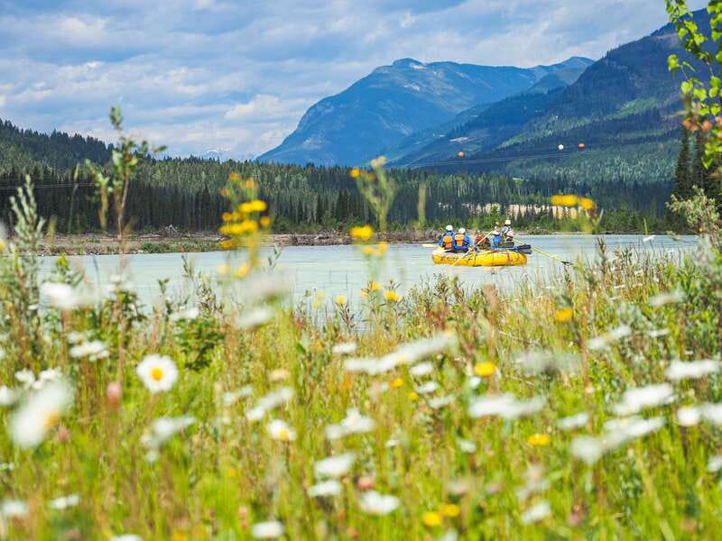 Golden, BC: Kicking Horse River Family Rafting with Lunch - Riverside BBQ lunch after the raft