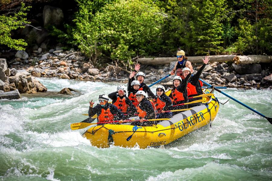 Golden, BC: Kicking Horse River Half Day Whitewater Rafting - Returning to base after the river