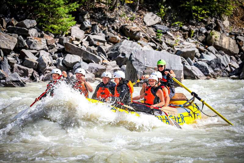 Golden, BC: Kicking Horse River Whitewater Raft Experience - The 25-minute bus ride and safety briefing