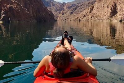 Grand Canyon Helicopter Tour and River Raft or Emerald Cave Kayak