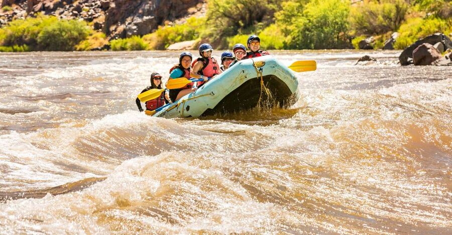 Grand Canyon West: Self-Drive Whitewater Rafting Tour - From rough rapids to quieter canyon views