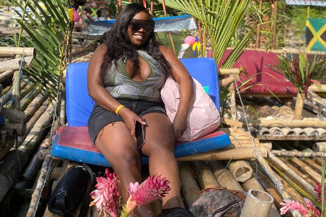 Great River Bamboo Rafting and Limestone Foot Massage Tour From Montego Bay - Fruit tasting adds a local pause