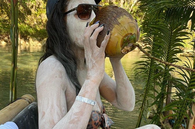 Great River Bamboo Rafting and Limestone Full Body Massage Tour From Montego Bay - Food, drinks, and local vendors
