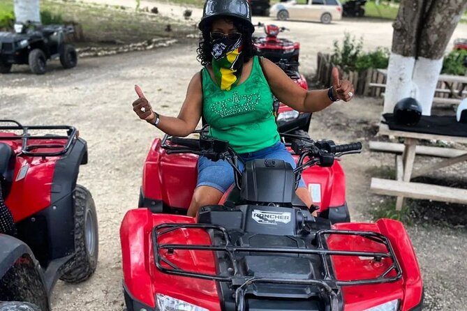Great River Bamboo Rafting with Limestone Foot Massage and ATV from Montego Bay - Lunch helps keep the day simple