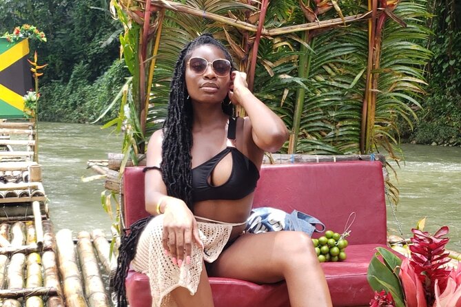Great River Bamboo Rafting with Limestone Foot Massage and ATV from Montego Bay - What the raft ride feels like in practice