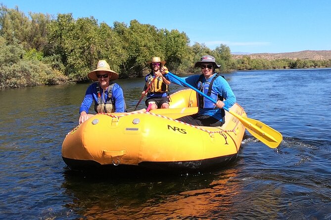 Guided Rafting on the Lower Salt River - What the two-and-a-half-hour outing feels like