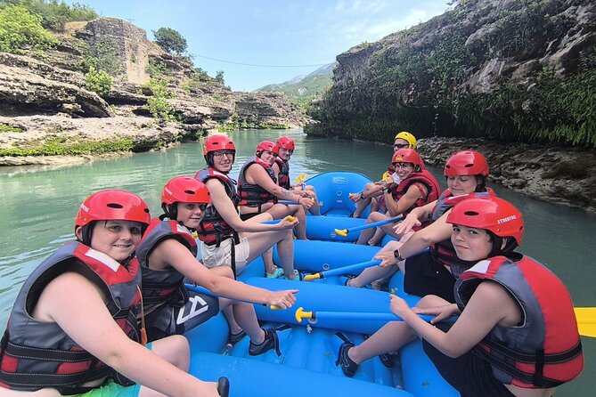 Guided Rafting Tour - Vjosa River National Park - Permet, Albania - The midpoint pause is more than a quick break