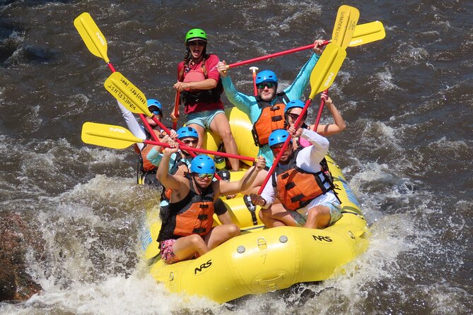 Half day Beg/Inter Rafting near Ft Collins - Estes Park - Boulder - Key points at a glance