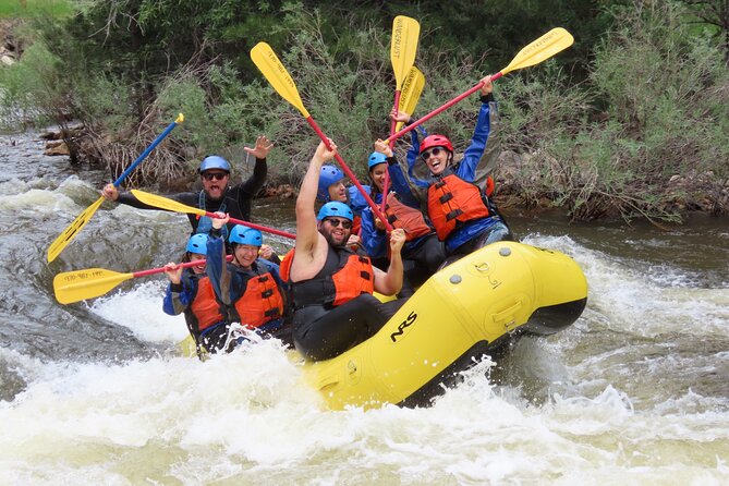 Half day Beg/Inter Rafting near Ft Collins - Estes Park - Boulder - The safety briefing and launch